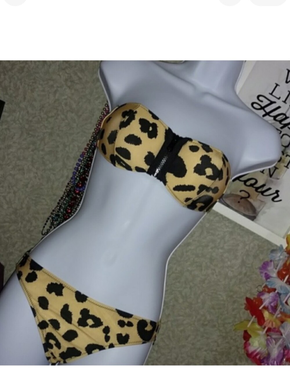 Sexy Cheetah Print Bikini NWOT Sz. Small